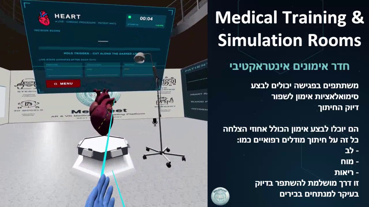 מודל לב תלת-ממדי